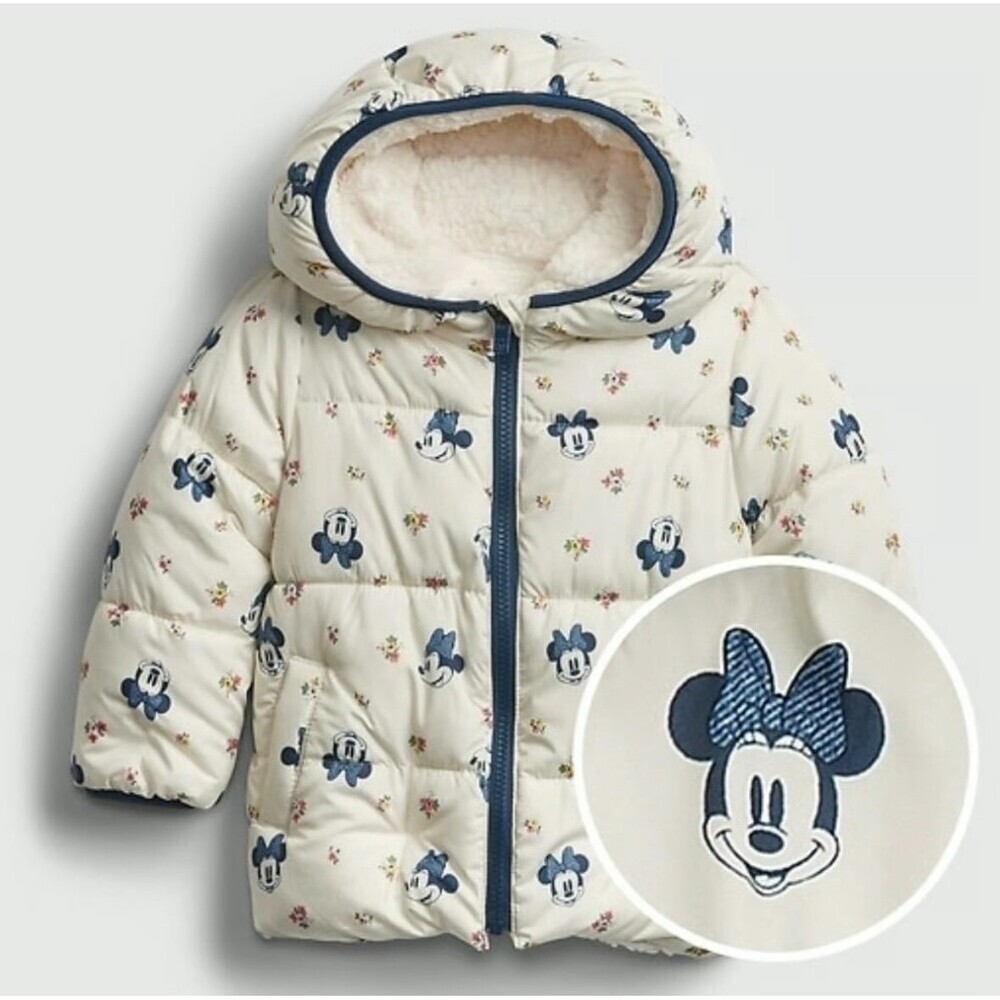 GAP Minnie Mouse Reversible Puffer